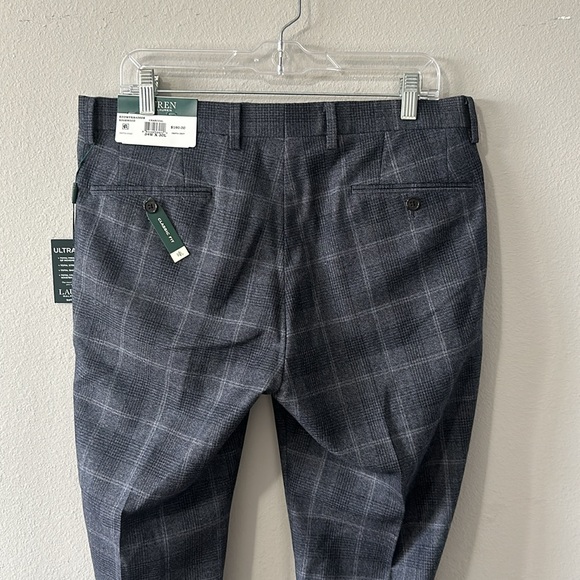 NWT Ralph Lauren Charcoal Classic Fit Men's Dress Pants ULTRAFLEX 34W x 30L - Picture 8 of 16